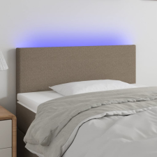 vidaXL tópszínű szövet LED-es fejtámla 80 x 5 x 78/88 cm ágy és ágykellék