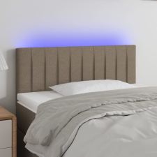 vidaXL tópszínű szövet LED-es fejtámla 80 x 5 x 78/88 cm ágy és ágykellék
