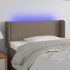 vidaXL tópszínű szövet LED-es fejtámla 93 x 16 x 78/88 cm ágy és ágykellék