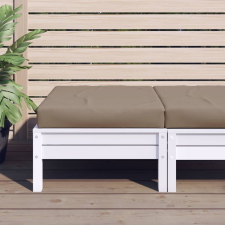 vidaXL Tópszínű szövet raklappadló-párna 60 x 60 x 8 cm lakástextília