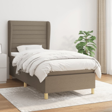 vidaXL tópszínű szövet rugós ágy matraccal 80 x 200 cm ágy és ágykellék