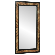 vidaXL Tükör 90x2x50 cm Tömör Fa Akácia (374118) bútor