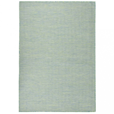 vidaXL Türkizkék lapos szövésű kültéri szőnyeg 160 x 230 cm lakástextília