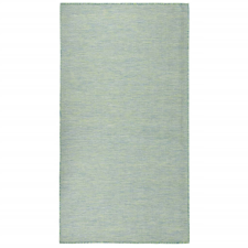 vidaXL türkizkék lapos szövésű kültéri szőnyeg 80 x 150 cm lakástextília
