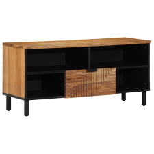 vidaXL TV állvány 100x33,5x46 cm Tömör akácfából tv állvány és fali konzol