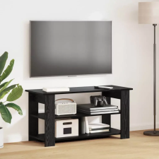  vidaXL TV állvány Fekete tölgy 100 x 40 x 50 cm bútor