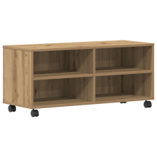 vidaXL TV Szekrény Artisan Tölgy 90x35x35 cm Mérnöki Fa (861980) bútor