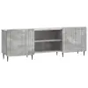vidaXL TV szekrény Betonszürke 150 x 31 x 52 cm Szerelt Fa