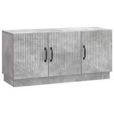 vidaXL TV szekrény Betonszürke 99 x 34,5 x 47 cm Szerelt Fa bútor