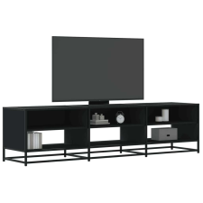 vidaXL TV-szekrény - Fekete - 180cm bútor