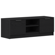 vidaXL TV Szekrény Fekete Tölgy 102x35x36,5 cm Felépített Fa (862747) bútor
