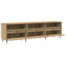 vidaXL TV szekrény Mesteri tölgy 150x30x44.5 cm Műgyanta fa (869074) bútor