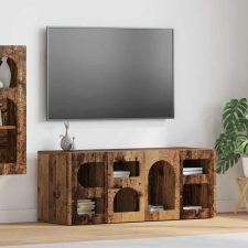 vidaXL TV szekrény Öreg fa 100 x 35 x 40 cm Faanyag bútor