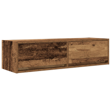 vidaXL TV Szekrény Régi Fa 100x31x25,5 cm Műanyag Fa (861533) bútor