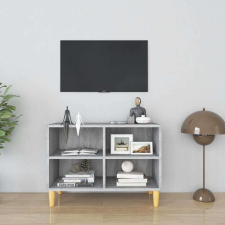 vidaXL TV-szekrény - Sonoma Szürke - 4 Rekeszes - 70x30x50cm bútor