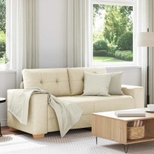 vidaXL vászon loveseat kanapé 140 cm bútor