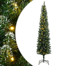 vidaXL vékony műkarácsonyfa 300 LED-del 210 cm műfenyő