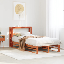 vidaXL viaszbarna tömör fenyőfa ágy matrac nélkül 90 x 200 cm ágy és ágykellék