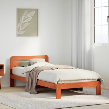 vidaXL viaszbarna tömör fenyőfa ágy matrac nélkül 90 x 200 cm ágy és ágykellék