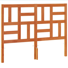 vidaXL viaszbarna tömör fenyőfa fejtámla 135 cm (844260) ágy és ágykellék