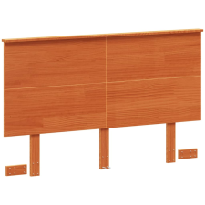 vidaXL viaszbarna tömör fenyőfa fejtámla 135 cm (844373) ágy és ágykellék