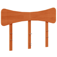 vidaXL viaszbarna tömör fenyőfa fejtámla 135 cm (844784) ágy és ágykellék