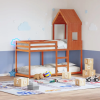vidaXL viaszbarna tömör fenyőfa gyerekágytető 60 x 99 x 139,5 cm