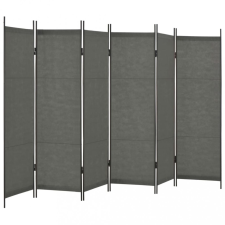 vidaXL vidaXL antracitszürke 6 paneles paraván 300 x 180 cm bútor
