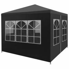vidaXL vidaXL antracitszürke partisátor 3 x 3 m sátor