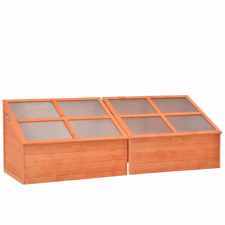 vidaXL vidaXL fa melegház 180 x 57 x 62 cm kerti dekoráció