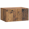 vidaXL vidaXL Fali TV szekrény Antik Fa 59,5 x 41 x 30 cm Szerelt Fa