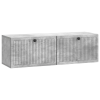 vidaXL vidaXL Fali TV szekrény Betonszürke 98 x 31 x 30 cm Szerelt Fa