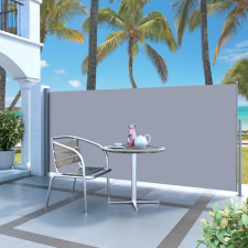 vidaXL vidaXL krémszínű behúzható oldalsó napellenző 140 x 300 cm fogó