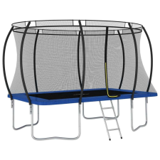 vidaXL vidaXL négyszögletes Trambulin létrával és esőponyvával 335x244cm #kék trambulin szett