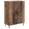 vidaXL vidaXL Széf Antik Fa 66 x 34,5 x 89,5 cm Szerelt Fa