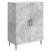 vidaXL vidaXL Széf Betonszürke 66 x 34,5 x 89,5 cm Szerelt Fa