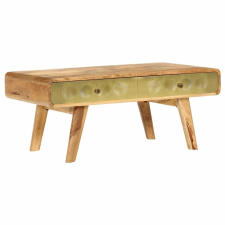 vidaXL vidaXL tömör mangófa dohányzóasztal 90 x 50 x 40 cm bútor