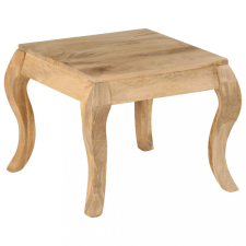 vidaXL vidaXL tömör mangófa kisasztal 45 x 45 x 40 cm bútor