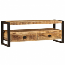 vidaXL vidaXL tömör mangófa TV-szekrény 120 x 35 x 45 cm bútor
