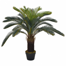 vidaXL vidaXL zöld, cserepes mű cycas-pálma 90 cm dekoráció