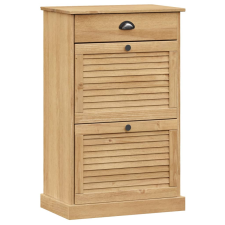 vidaXL VIGO tömör fenyőfa cipőszekrény 60x35x96 cm (353169) bútor