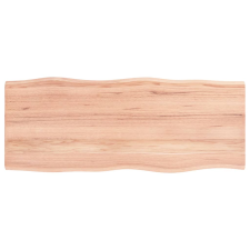 vidaXL világosbarna asztallap 100x40x2 cm kezelt tömör tölgyfa (363947) bútor