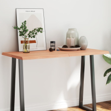 vidaXL világosbarna asztallap 120x60x(2-4)cm kezelt tömör élőszegélyes bútor