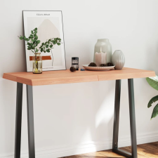 vidaXL világosbarna asztallap 120x60x(2-6)cm kezelt tömör élőszegélyes bútor