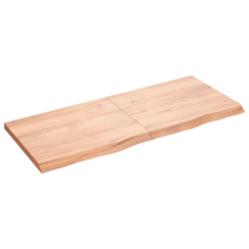 vidaXL világosbarna kezelt tömör tölgyfa asztallap 120x50x4 cm (3156373) bútor