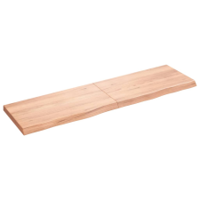 vidaXL világosbarna kezelt tömör tölgyfa asztallap 180x50x6 cm (3156392) bútor