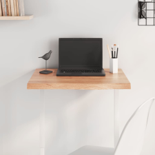 vidaXL Világosbarna kezelt tömör tölgyfa asztallap 60x60x4 cm bútor