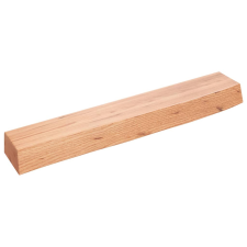 vidaXL világosbarna kezelt tömör tölgyfa fali polc 60x10x6 cm (363640) bútor