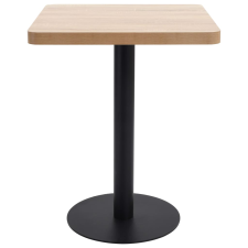 vidaXL világosbarna MDF bisztróasztal 60 x 60 cm (286430) bútor