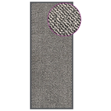 vidaXL Világosbarna tűzött lábtörlő 60 x 150 cm lakástextília